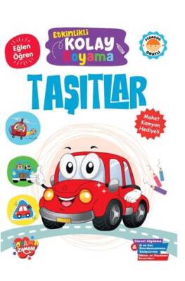 Etkinlikli Kolay Boyama – Taşıtlar - 1