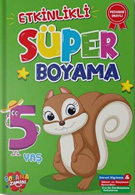 Etkinlikli Süper Boyama - 5 Yaş - 1