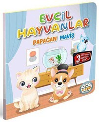 Evcil Hayvanlar Papağan Maviş - 0-6 Yaş Yayınları