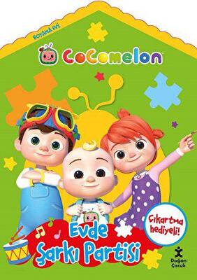 Evde Şarkı Partisi - Cocomelon Boyama Evi - 1