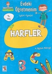 Evdeki Öğretmenim Harfler 4+ Yaş - Nurdan Yayınları