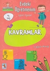 Evdeki Öğretmenim Kavramlar 4+ Yaş - Nurdan Yayınları