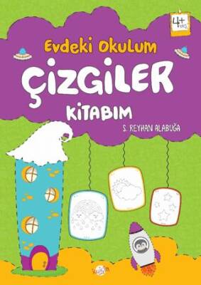 Evdeki Okulum - Çizgiler Kitabım 4+Yaş - 1