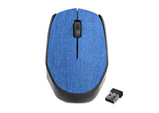 Everest KM-218 Usb Mavi 2.4Ghz Kumaş Yüzey Kablosuz Mouse - 1
