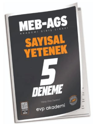 EVP Akademi MEB-AGS Sayısal Yetenek 5 Deneme Çözümlü - 1