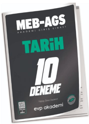 EVP Akademi MEB-AGS Tarih 10 Deneme Çözümlü - 1