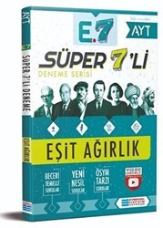 Evrensel İletişim Yayınları Evrensel Süper 7`li Deneme - Eşit Ağırlık - Evrensel İletişim Yayınları