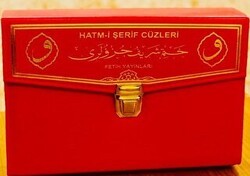 F064 Cami Boy Diyanet Onaylı 30 Cüz - Fetih Yayınları