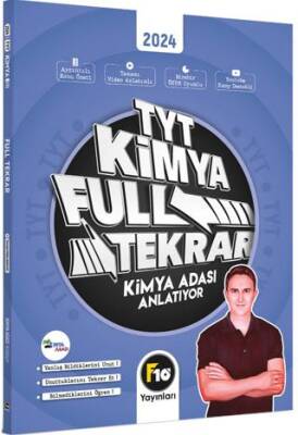 F10 Yayınları Kimya Adası TYT Kimya Full Tekrar Video Ders Kitabı - 1