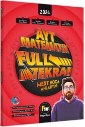 F10 Yayınları Mert Hoca AYT Matematik Full Tekrar Video Ders Kitabı - 1