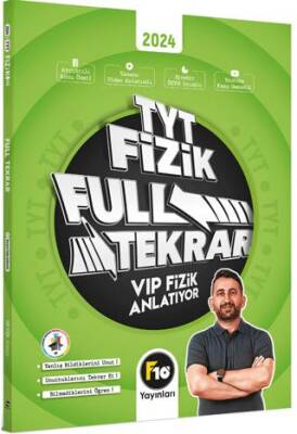 F10 Yayınları VİP Fizik TYT Fizik Full Tekrar Video Ders Kitabı - 1