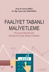 Faaliyet Tabanlı Maliyetleme - Ekin Basım Yayın