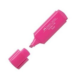 Faber-Castell 1546 Pastel Fosforlu Kalem Pembe - Faber-Castell