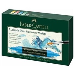 Faber-Castell Albrecht Dürer Sulu Boya Markörü 5Li - Faber-Castell