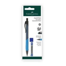Faber Castell Auto Click 0,7 Siyah Versatil Kalem + Min - Faber-Castell