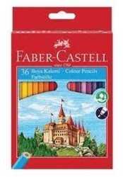 Faber Castell Boya Kalemi Karton Kutu 36`lı - Faber-Castell