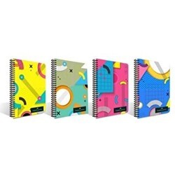 Faber-Castell Defter Pp Kpk Pattern 80 Yaprak Çizgili - Faber-Castell