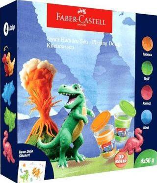 Faber-Castell Dino Oyun Hamuru Seti - 1