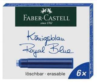 Faber-Castell Dolma Kalem Kartuş Royal Mavi 6Lı - 1