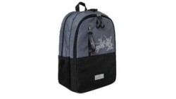 Faber-Castell Duo Sırt Çantası Gri Siyah - Faber-Castell