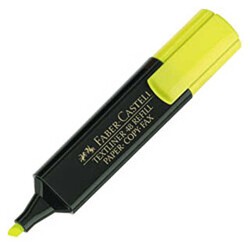 Faber-Castell Fosforlu Kalem Sarı -5030154807 - Faber-Castell