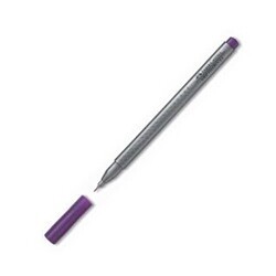 Faber-Castell Grip Finepen 0.4 Mm Mor - Faber-Castell