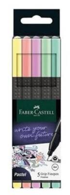 Faber-Castell Grip Finepen 2022 Pastel 5Li - 1