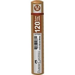 Faber-Castell Grip Min Kalem Ucu 0.5 2B 60Mm 120Li Gold - Faber-Castell