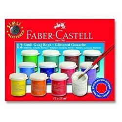 Faber-Castell Guaj Boya 12 Renk - Faber-Castell