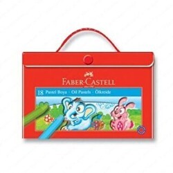 Faber-Castell Karton Çantalı Pastel Boya 18li - Faber-Castell