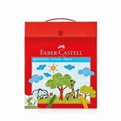 Faber-Castell Karton Çantalı Pastel Boya 36lı - Faber-Castell