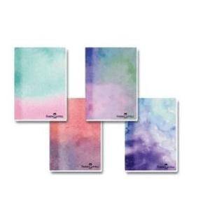 Faber-Castell Karton Kapak Dikişli A5 Watercolors 4Lü Set Defter - 1