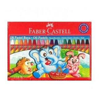 Faber-Castell Karton Kutu Pastel Boya 18 Renk - 1