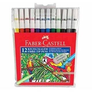 Faber-Castell Keçeli Kalem 12Li - 1