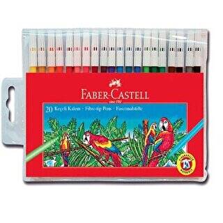 Faber-Castell Keçeli Kalem 20Li - 1
