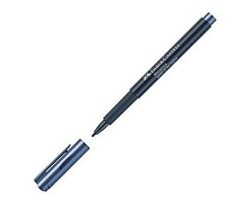 Faber-Castell Markör Metalik Deniz Mavisi - Faber-Castell