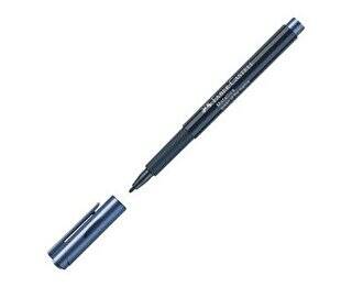 Faber-Castell Markör Metalik Deniz Mavisi - 1