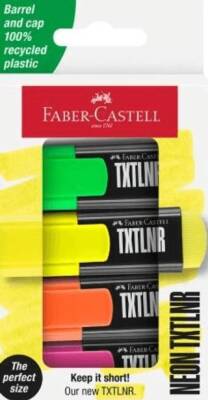 Faber-Castell Mini Textliner 4Lü - 1