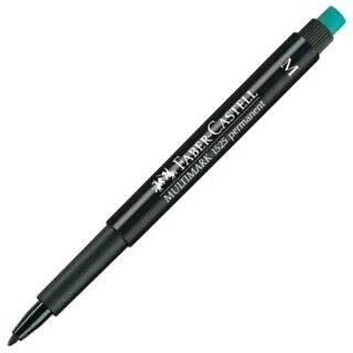 Faber-Castell Permanent M Siyah - 1