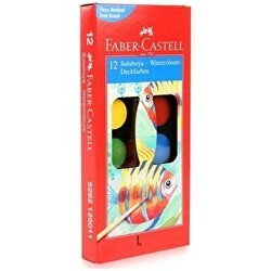 Faber-Castell Redline Suluboya 12 Renk Küçük Boy - Faber-Castell