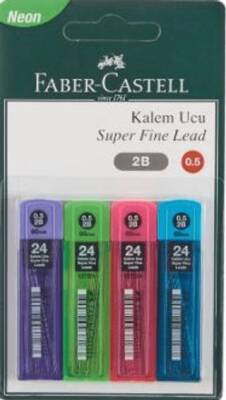 Faber-Castell Renkli Tüp Min 0.5mm 4Lü Bliste - 1