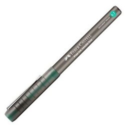 Faber-Castell Roller Free Ink Needle 0.7 Mm Yeşil - Faber-Castell
