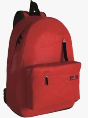 Faber-Castell Sırt Çantası Basic 2 Kırmızı - 1