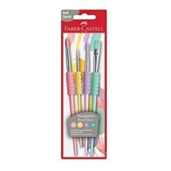 Faber-Castell Soft Touch Fırça Pastel 4 Çeşit - Faber-Castell
