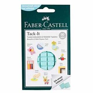 Faber-Castell Tack-It 50 Gr Renkli - 1