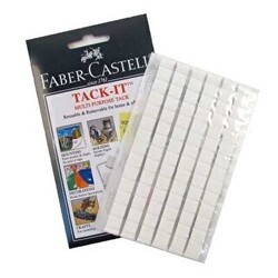 Faber-Castell Tack-İt Hamur Yapıştırıcı Beyaz 50Gr. - Faber-Castell