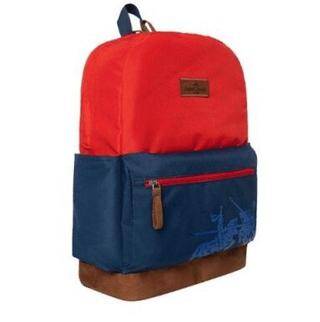 Faber-Castell Urban Sırt Çantası Kırmızı Mavi - 1