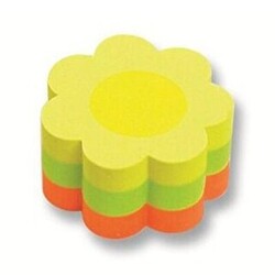 Faber-Castell Yapışkan Notluk 50 X 50 Mm Mini Çiçek - Faber-Castell