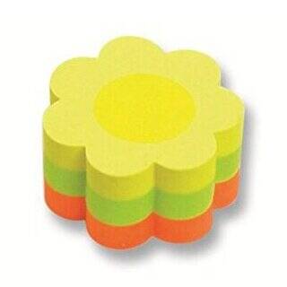 Faber-Castell Yapışkan Notluk 50 X 50 Mm Mini Çiçek - 1