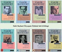 Fakir Baykurt Özyaşam Öyküsü Seti 8 Kitap Takım - Literatür Yayıncılık